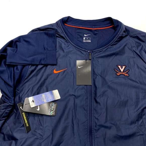 NWT‎ Virginia Cavaliers Nike On Field Zip Jacket - Picture 3 of 7